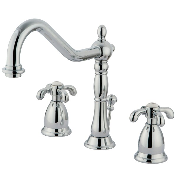 8" Widespread Bathroom Faucet, Chrome